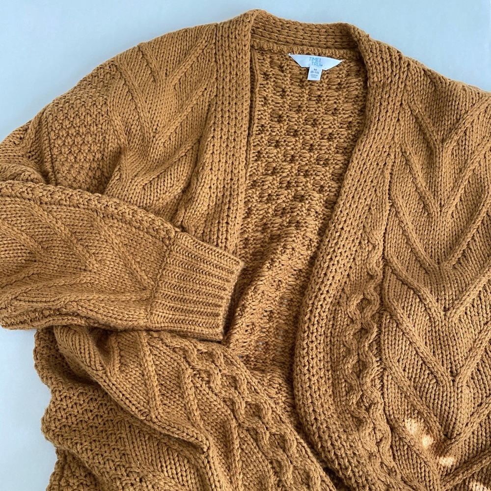 Time & Tru Sweater Duster